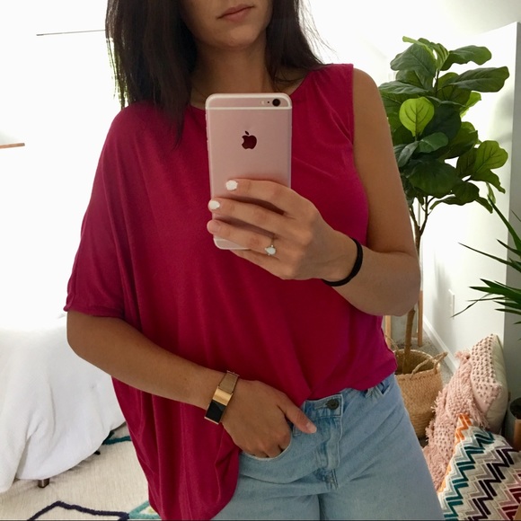 Heather Asymmetrical Top - Picture 1 of 6